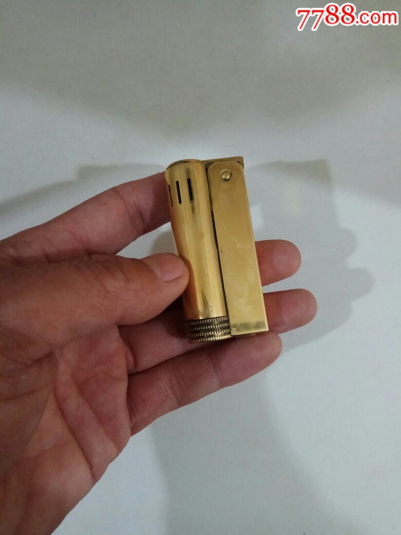 老式纯铜煤油打火机
