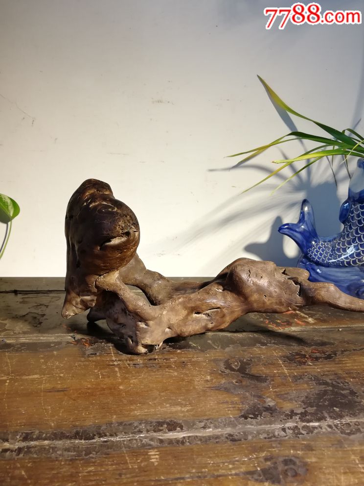 根雕小动物造型笔搁