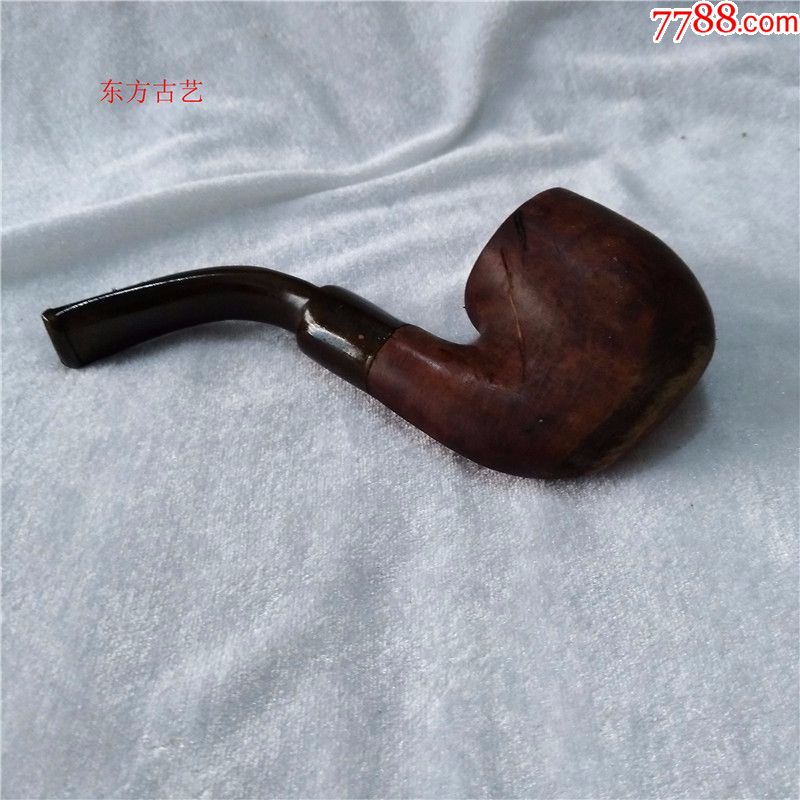 怀旧解放初期老上海贺龙版木制老烟斗烟枪烟袋老烟具收藏包老物件_水烟壶/烟袋_古昌阳黄【7788收藏__收藏热线】