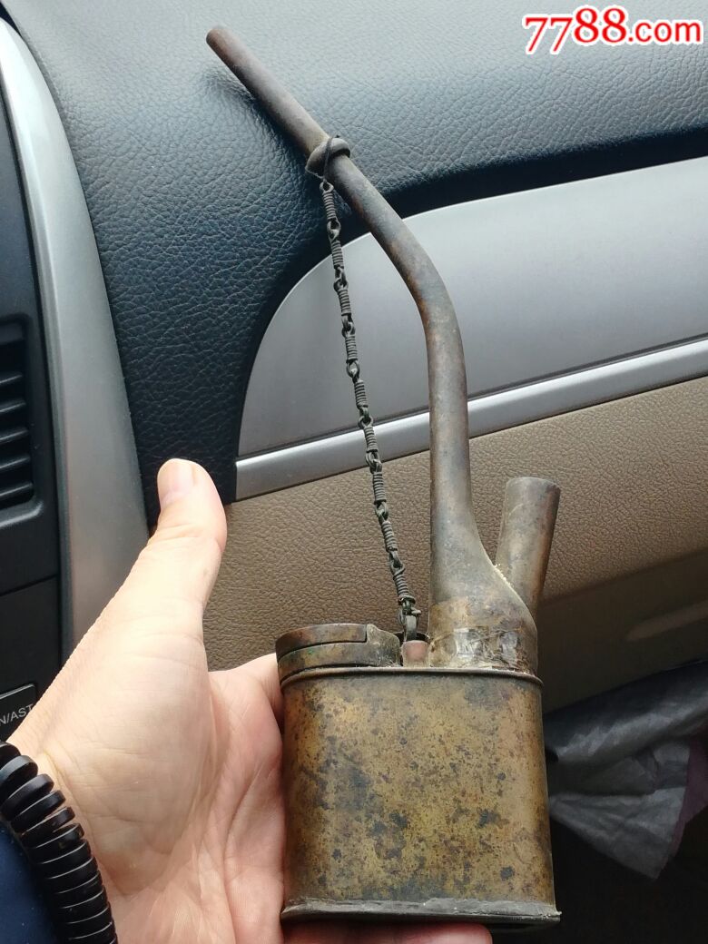 清末民国素面水烟壶