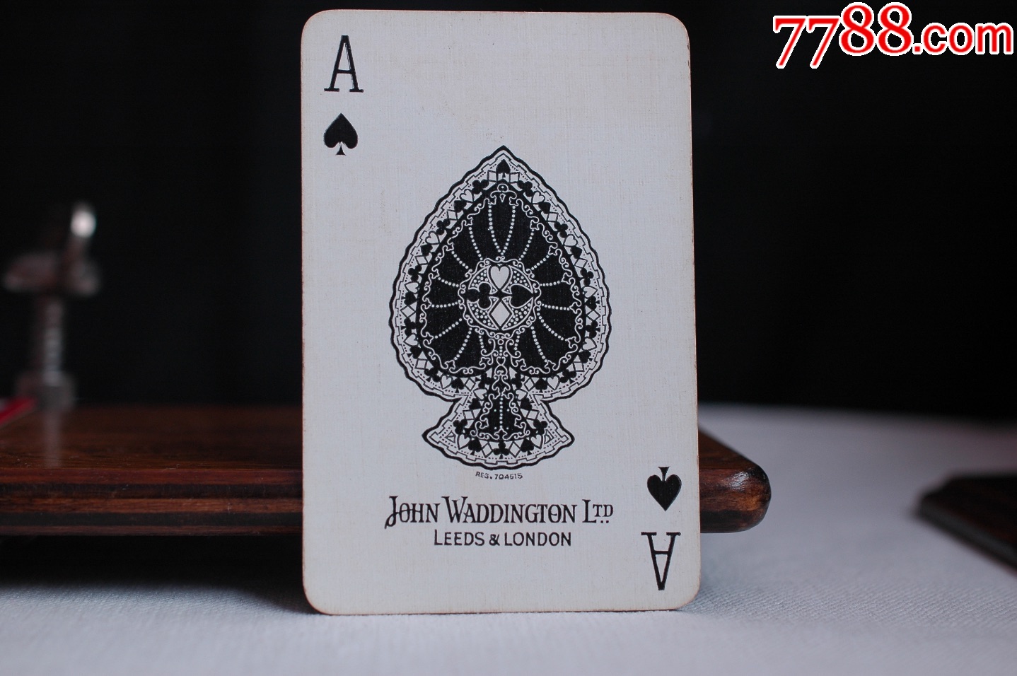 英国王妃盒装背图老牌《英国原产》-扑克牌-7788棋牌玩具