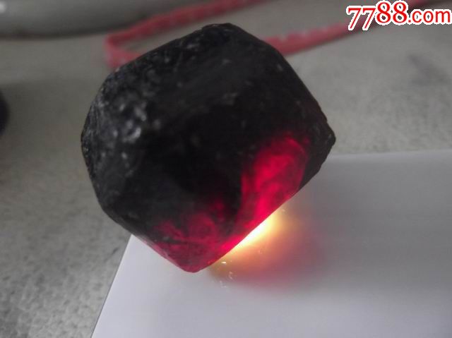 亿万年前的红宝石原石包真包邮