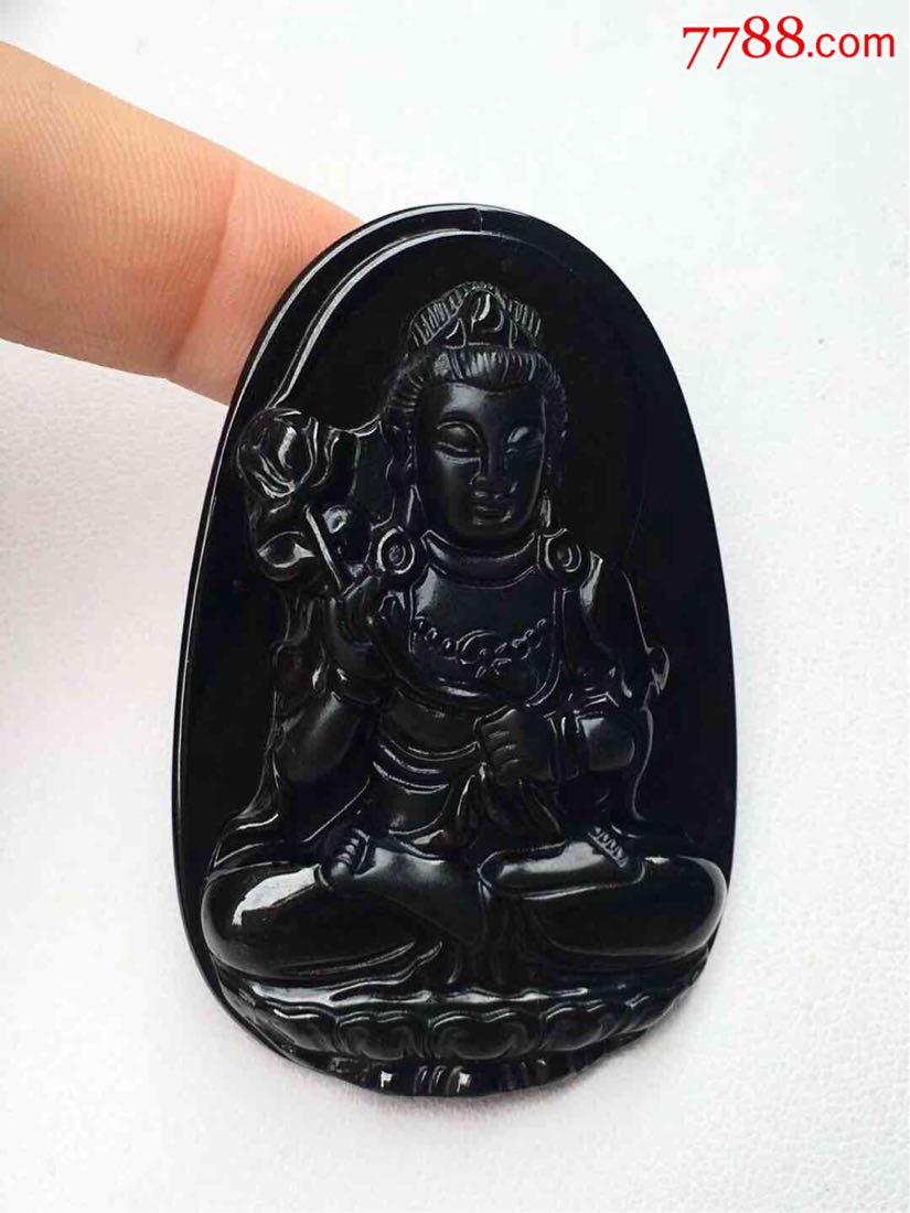 墨翠大势至菩萨