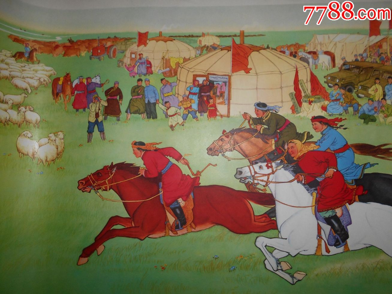 那达慕盛会===知青经典题材