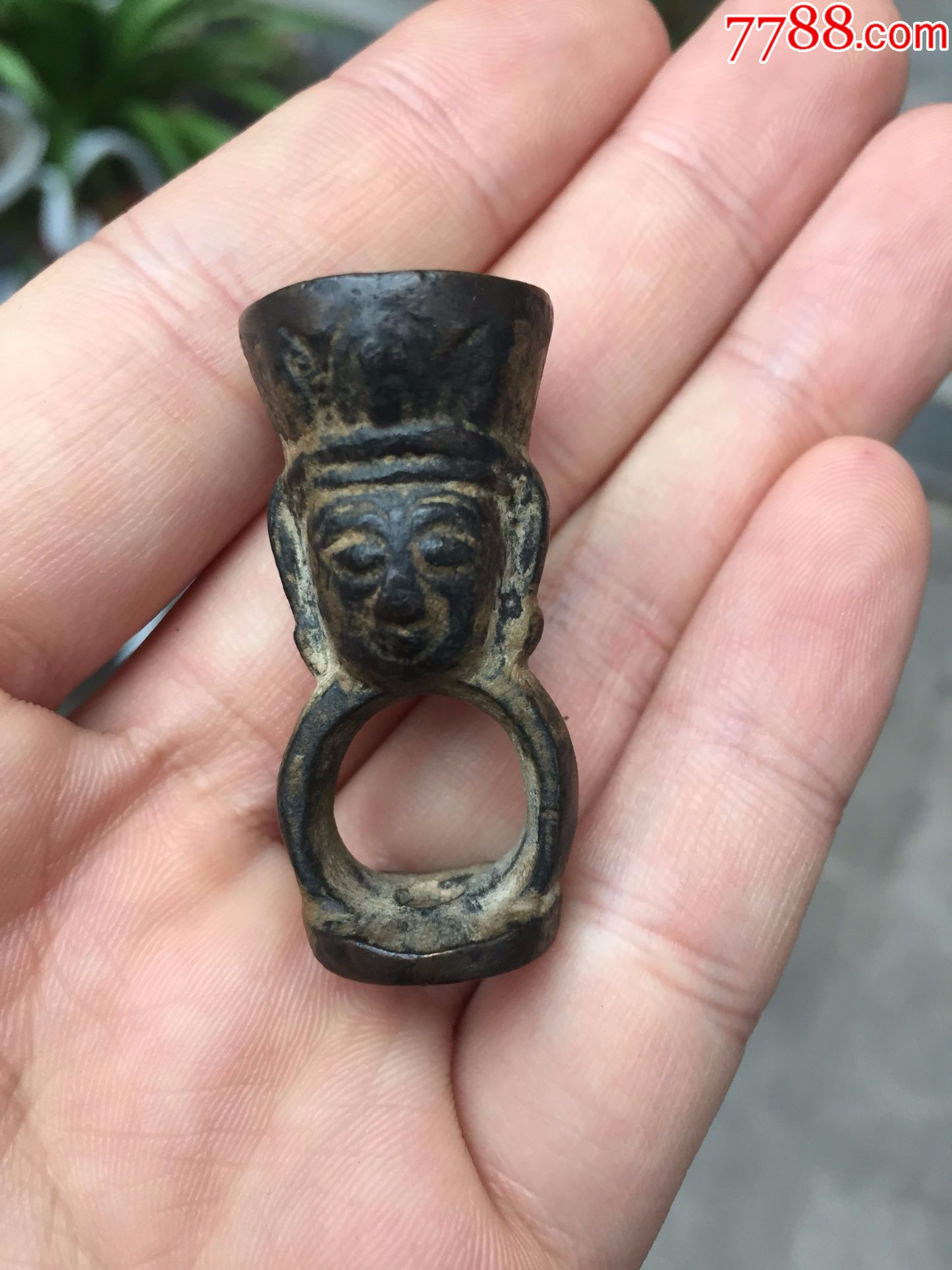 唐代精品小佛头一个