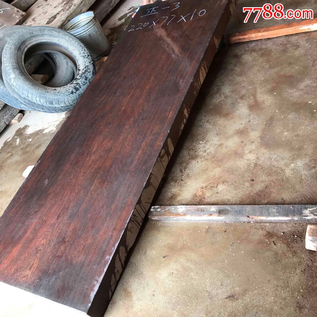 批发铁力木老料大板材料方条铁梨木大板材料
