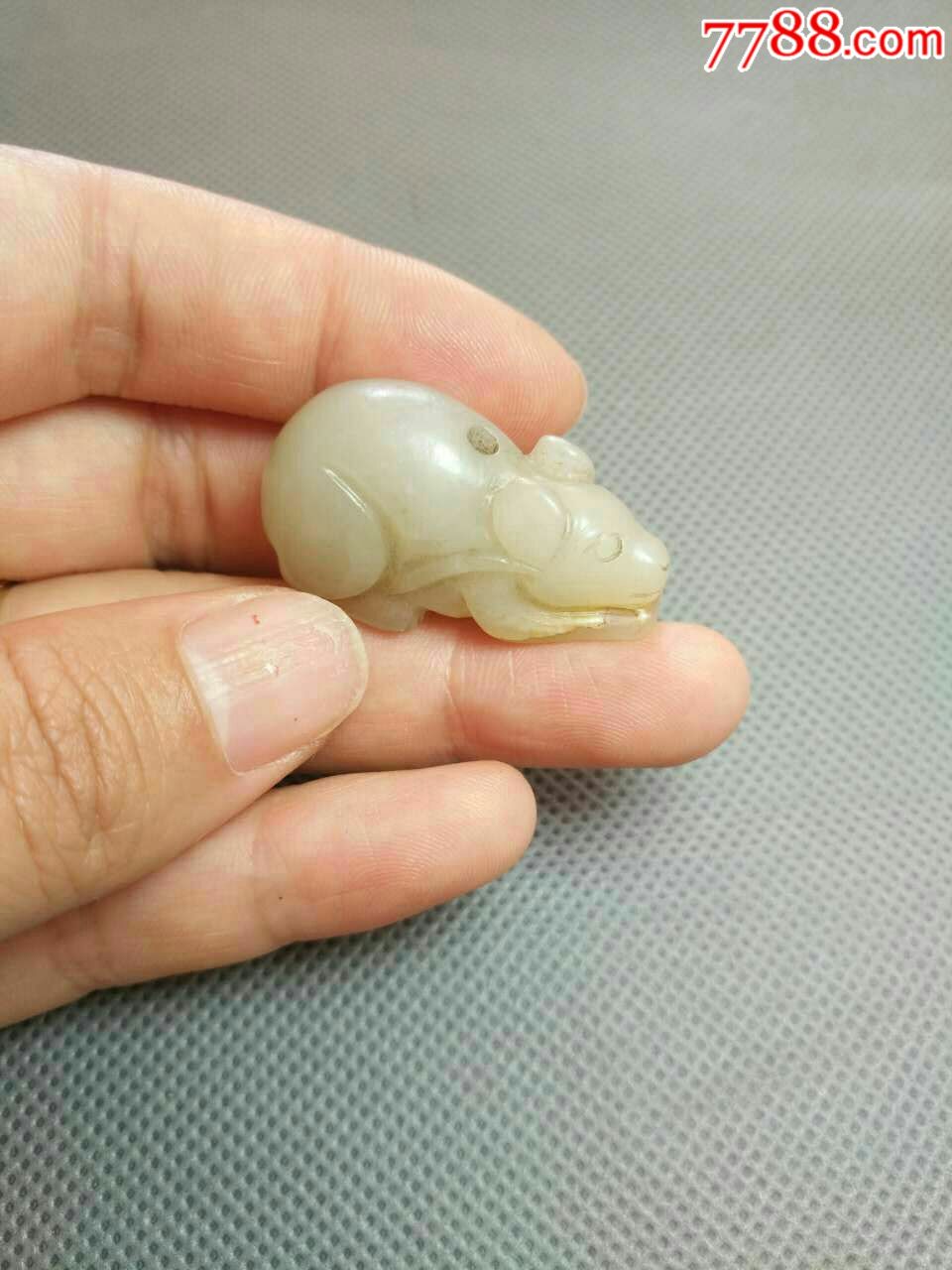 和田玉小老鼠