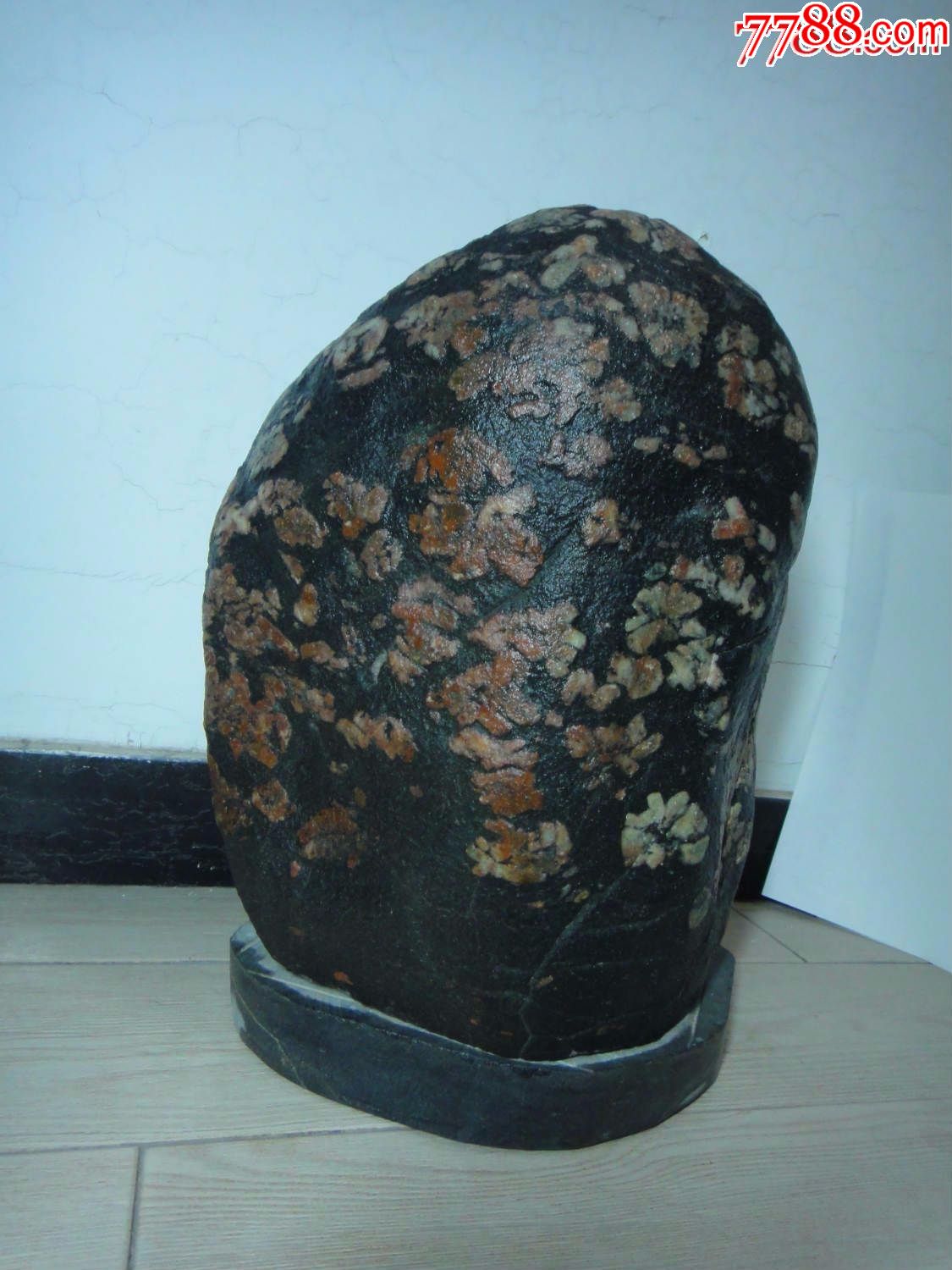 洛阳红牡丹石原石"锦绣山河"