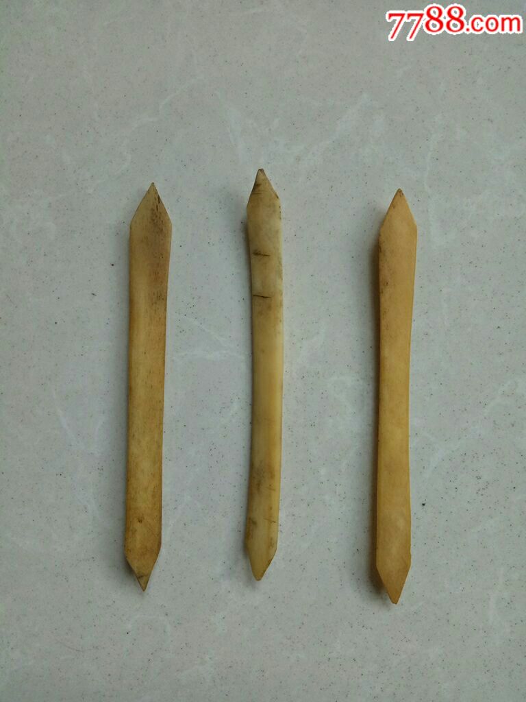 三根骨质发簪