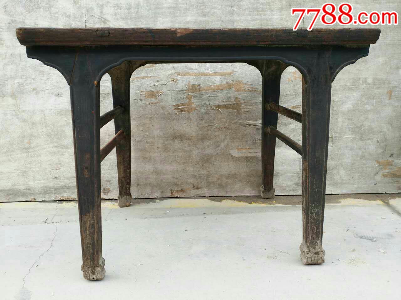 明代剑腿供案供桌香案民俗老物件老家具古董收藏