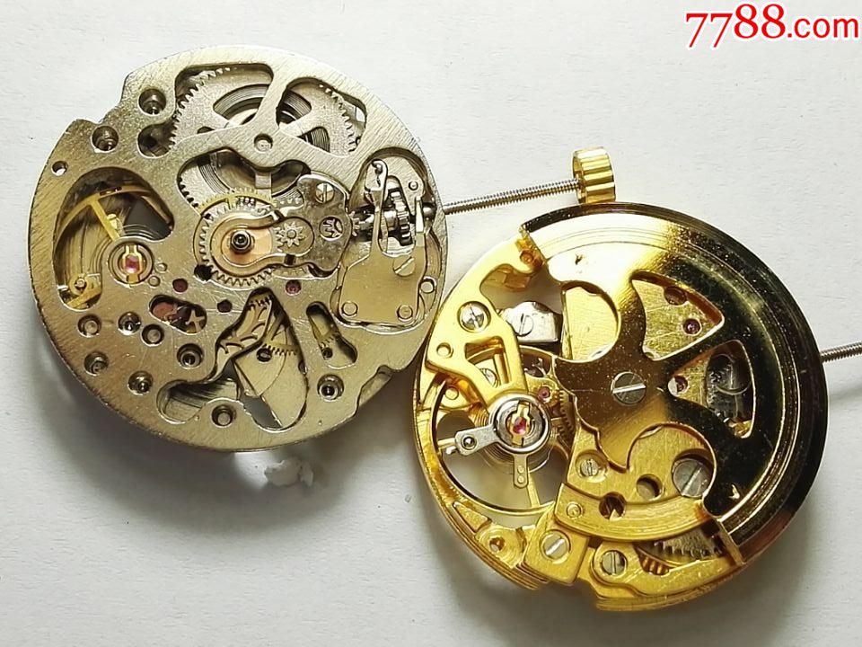 国产7120统一机芯/金色全自动的