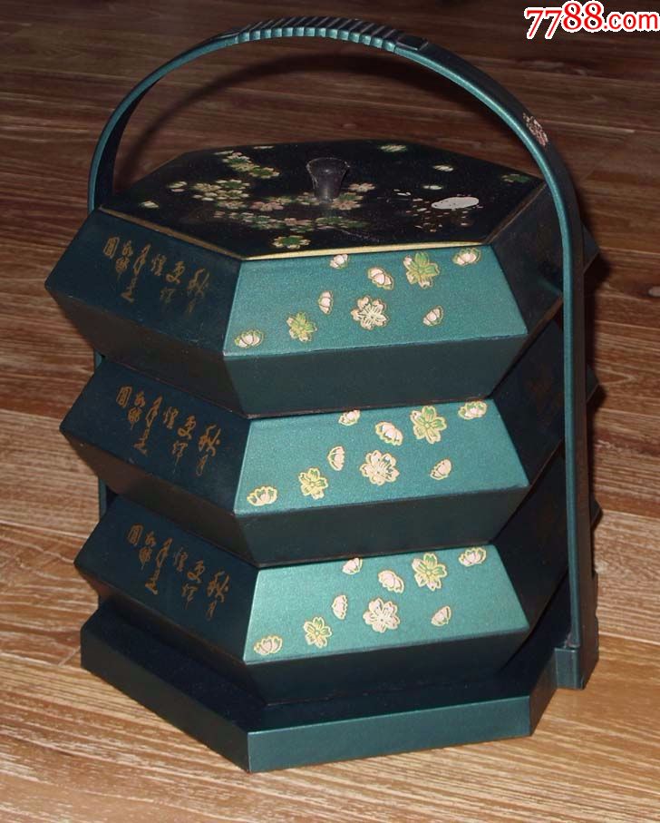 老收纳盒老点心盒老月饼盒老上海物件利男居盒