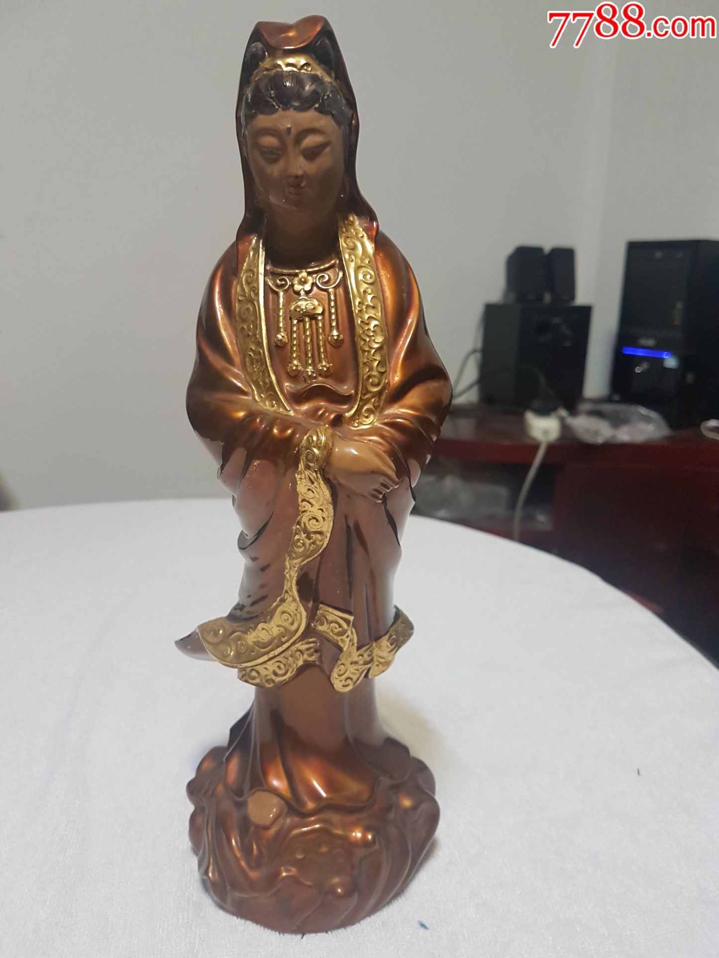 脱胎雍金观音