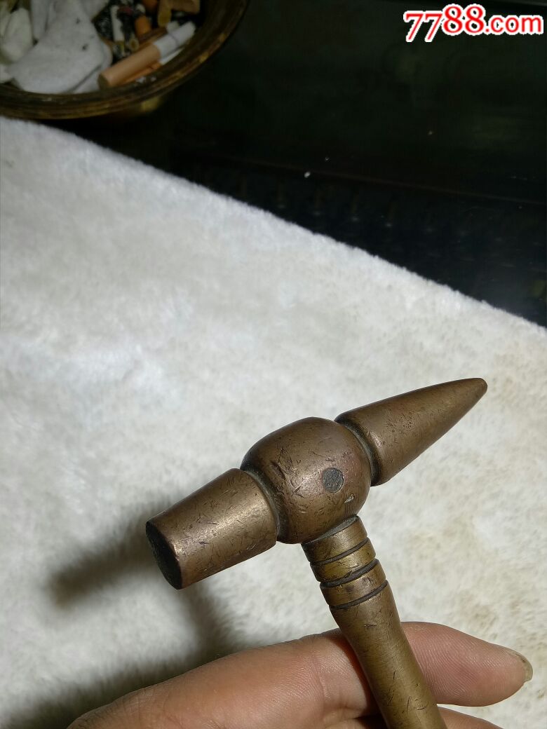 满洲满铁铜锤子