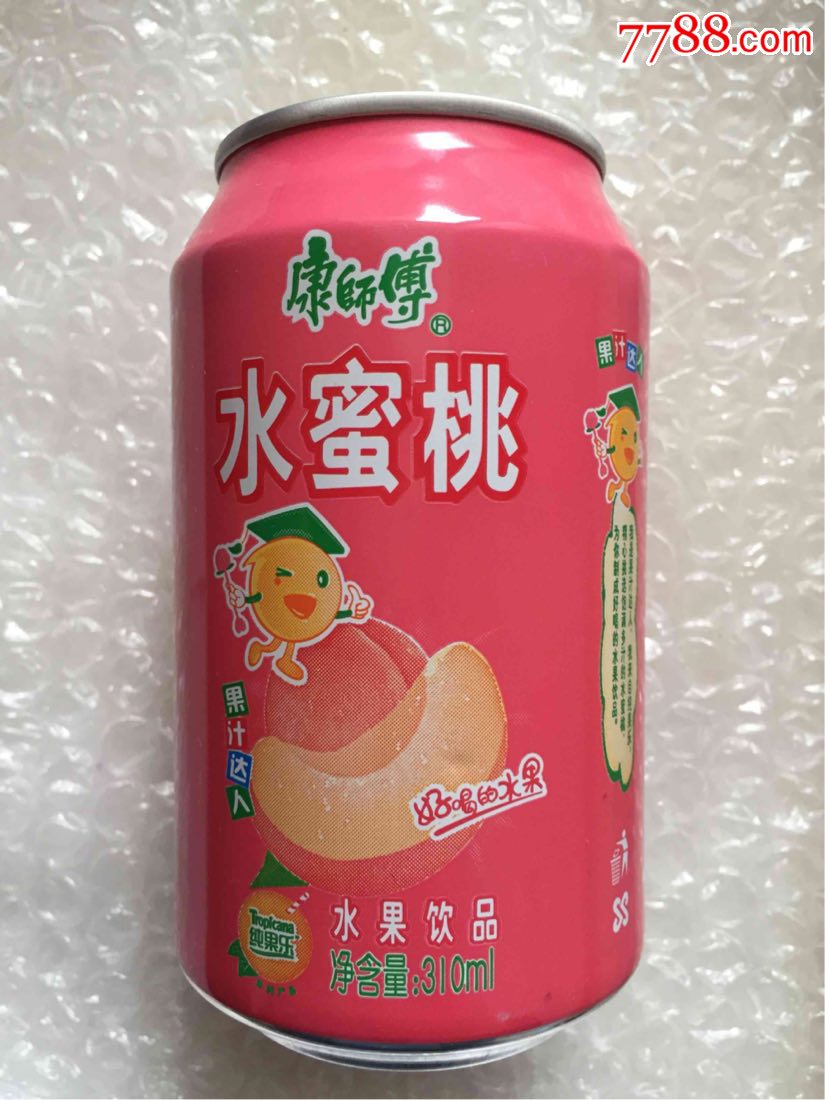 康师傅水蜜桃易拉罐