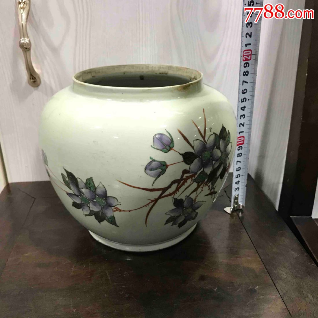 民国湘潭陶画馆《齐白石画缸》