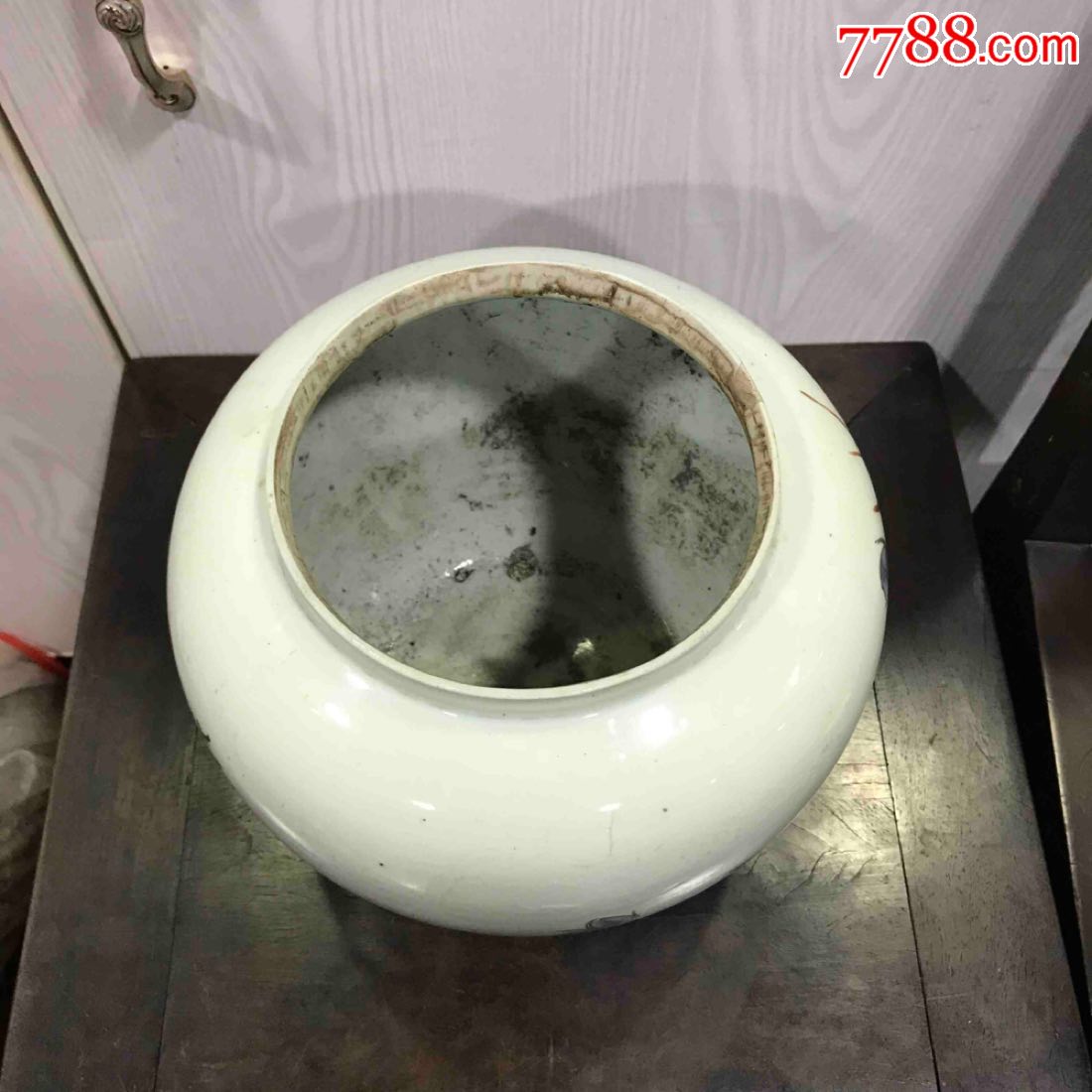 民国湘潭陶画馆《齐白石画缸》