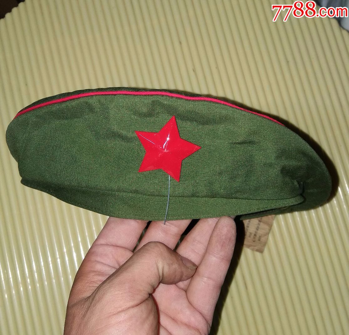 芳华65式女军绿无檐帽