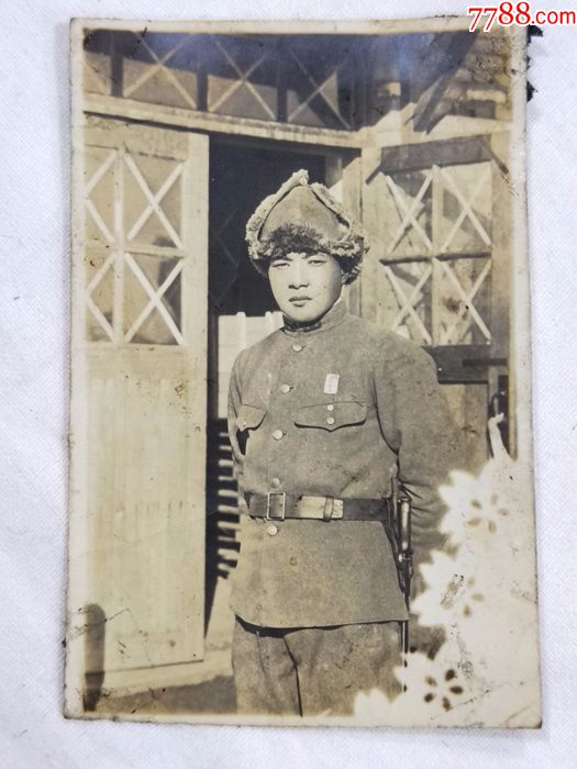 二战日本日军满洲日本关东军冬季个人照片