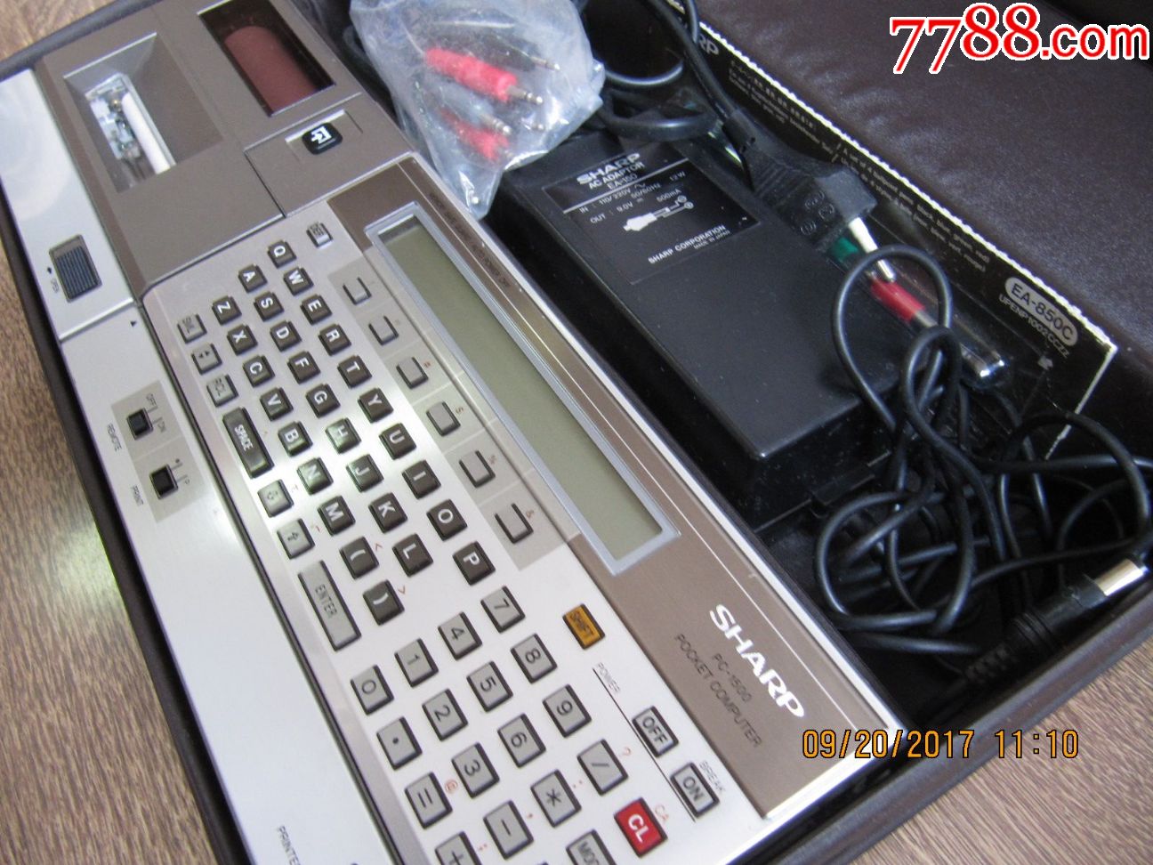 夏普PC-1500第一台笔记本电脑-价格:550.0000元-se54677084-笔记本电脑-零售-7788收藏__收藏热线
