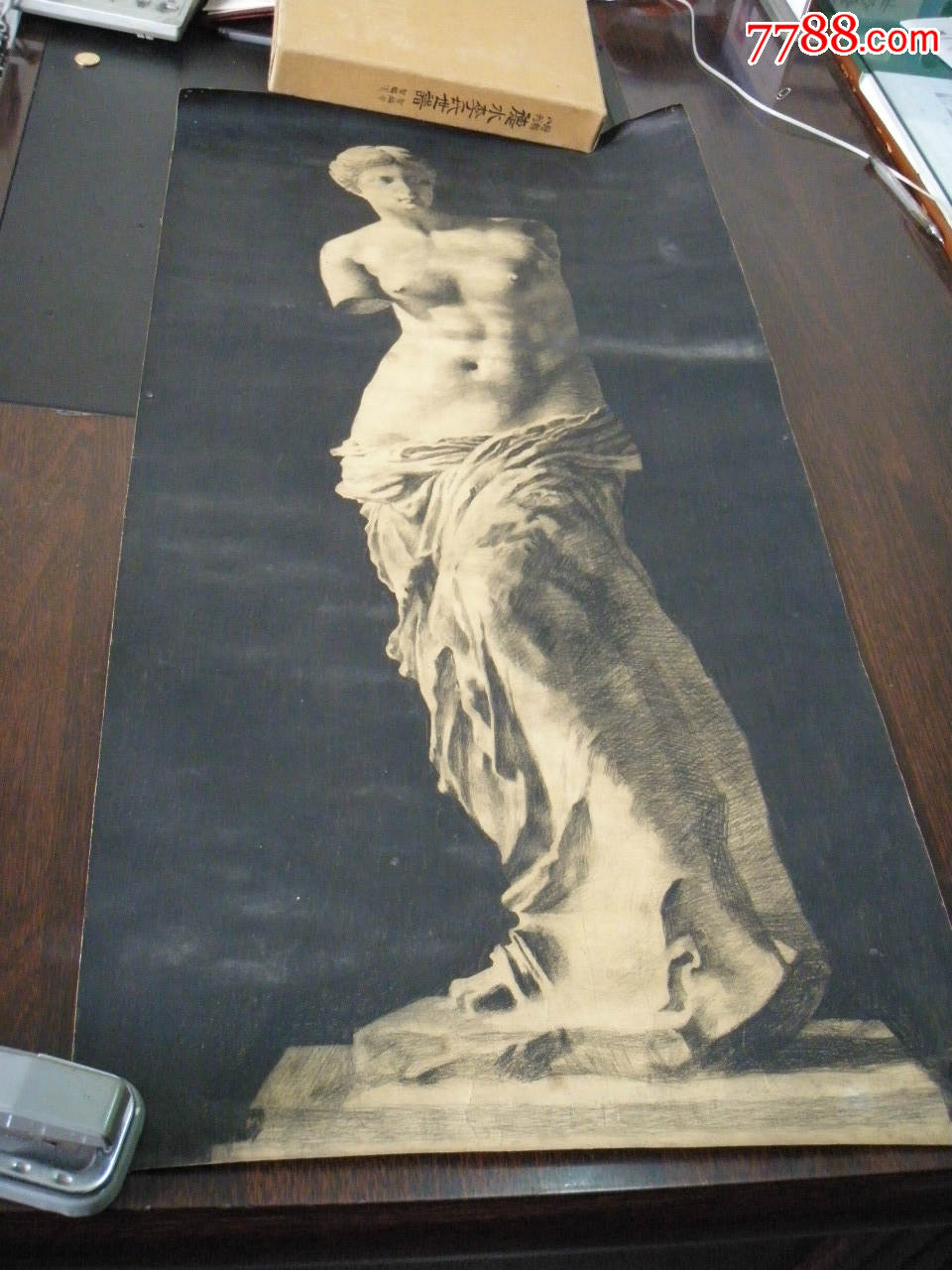 素描维纳斯女神