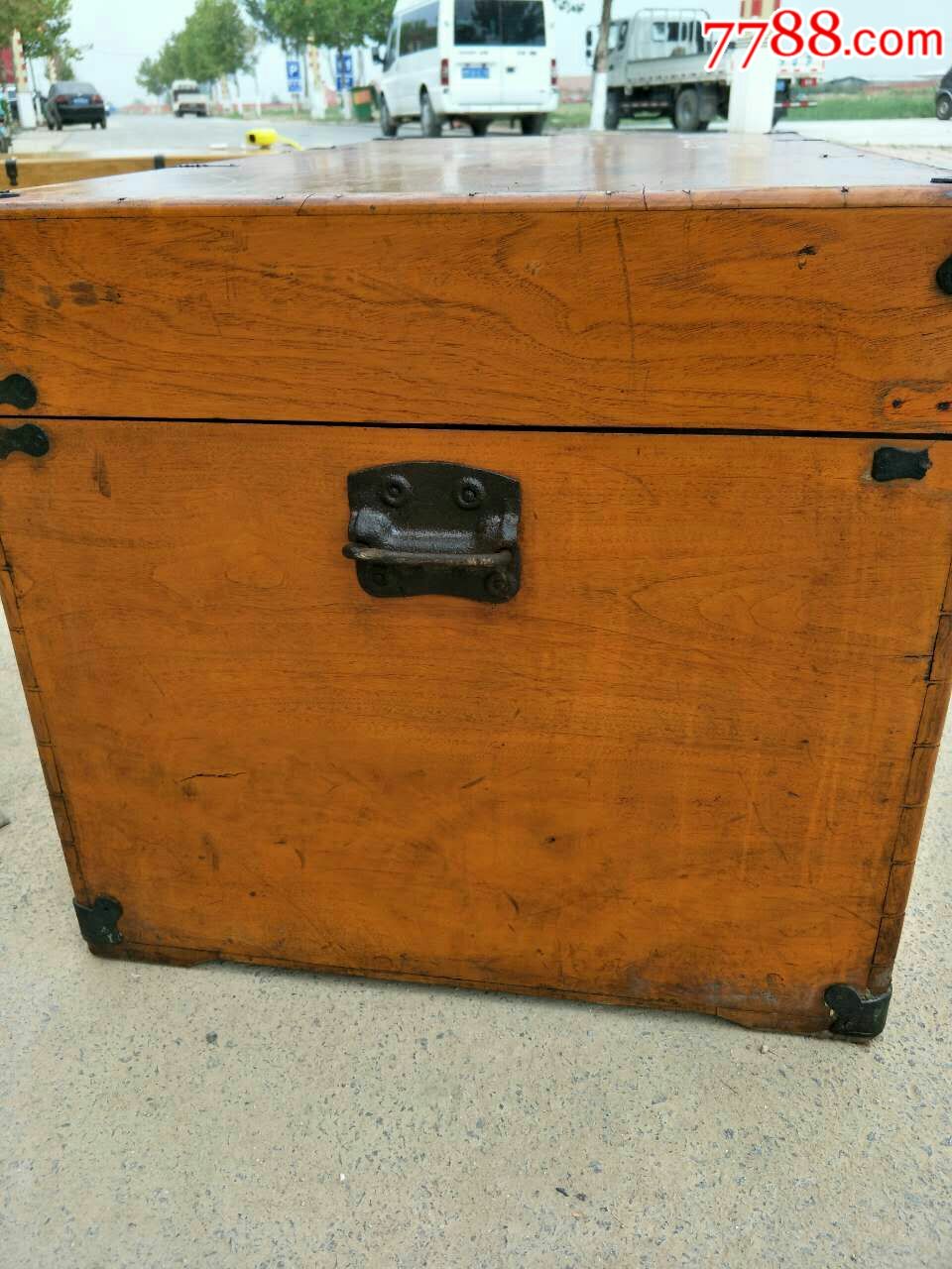 民国时期,樟木箱