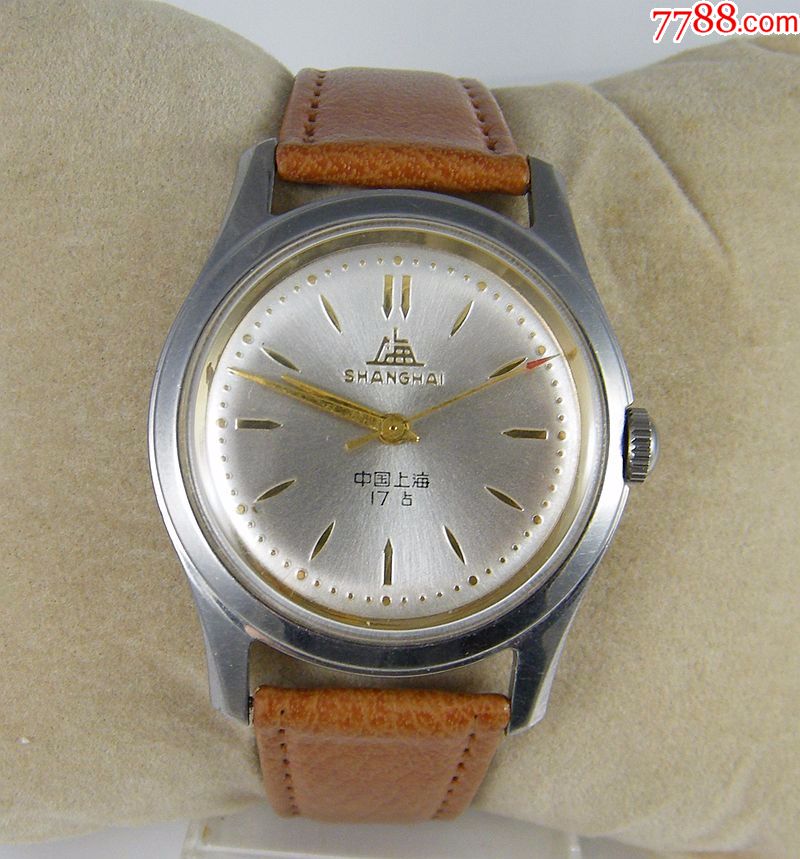 60年代上海手表厂a581型17钻机械手表6302b