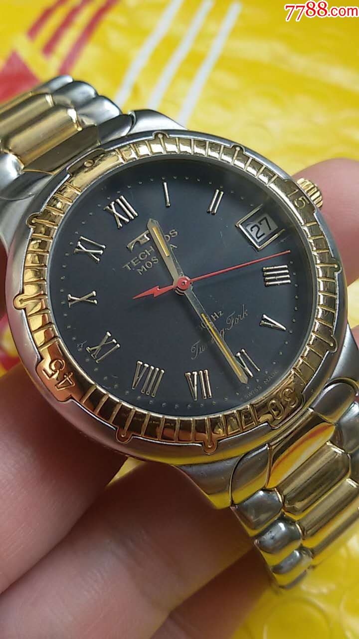 天克诺音叉手表technos天科诺音叉表