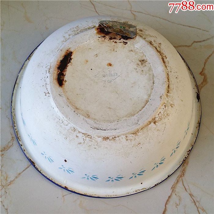 搪瓷脸盆搪瓷盆北京产洗脸盆洗脚盆小号脸盆影视道具