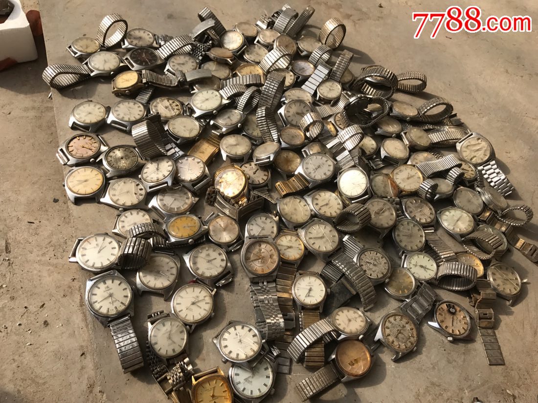 刚刚收的国产杂牌表机械男表100个400元不议价-se54942625-手表/腕表