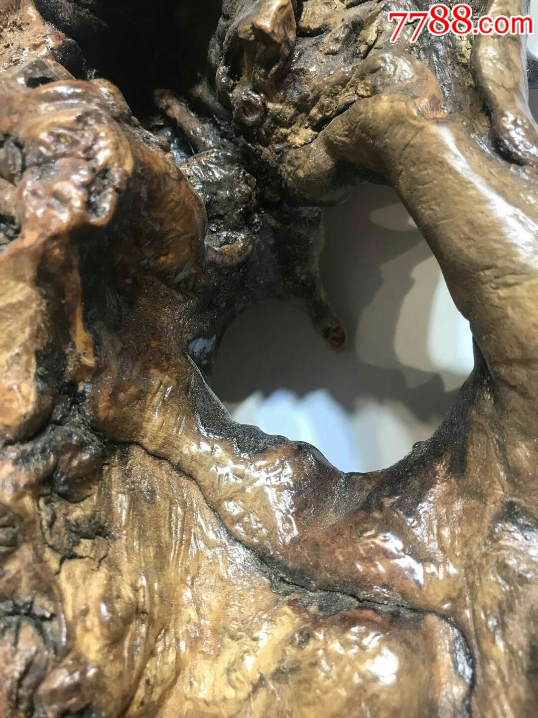 老枣木根雕