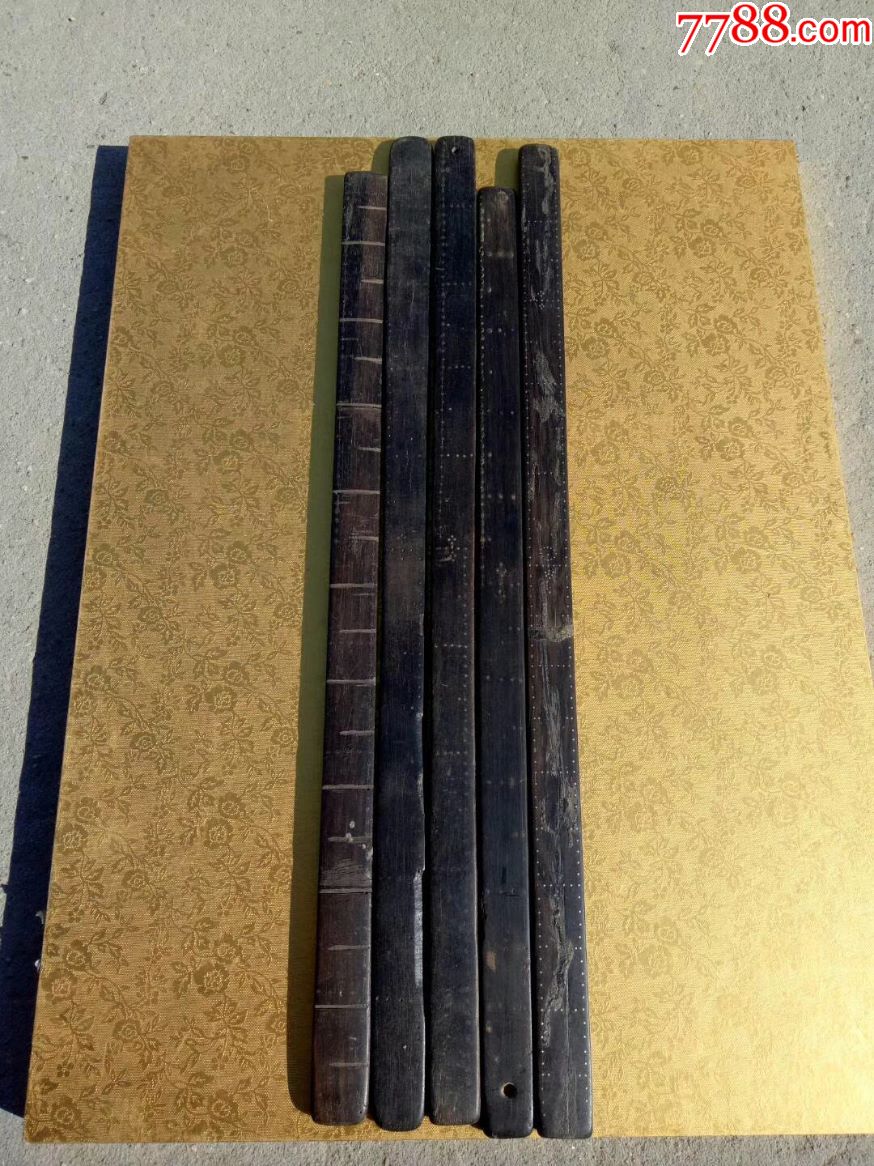 清代乌木尺5根-se54994843-直尺/尺子-零售-7788收藏__中国收藏热线