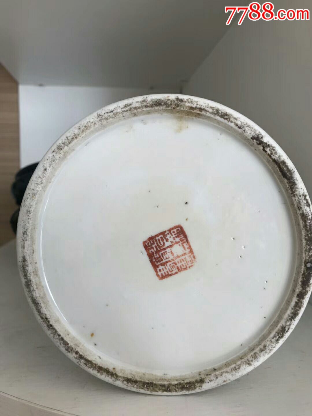 马庆云精品大尺寸人物帽筒