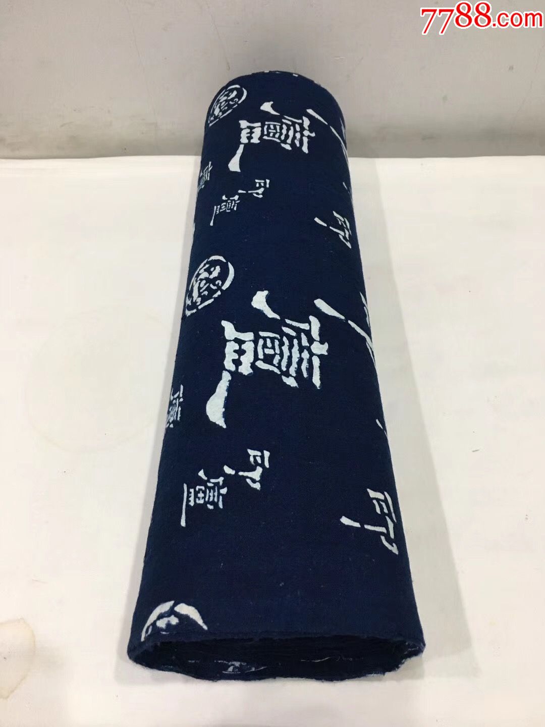 民国蓝印花布一匹