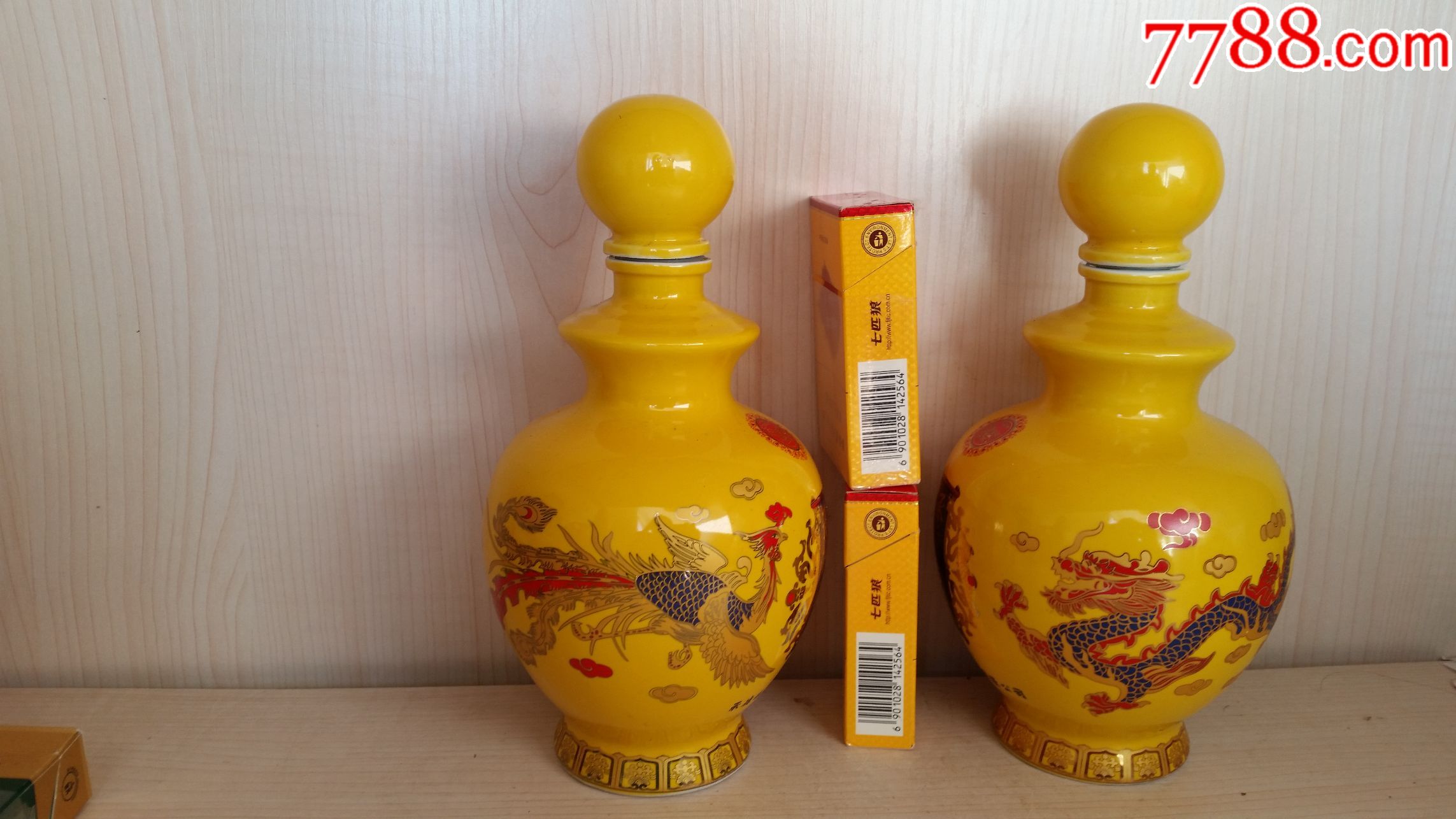 龙凤对酒瓶_价格10.