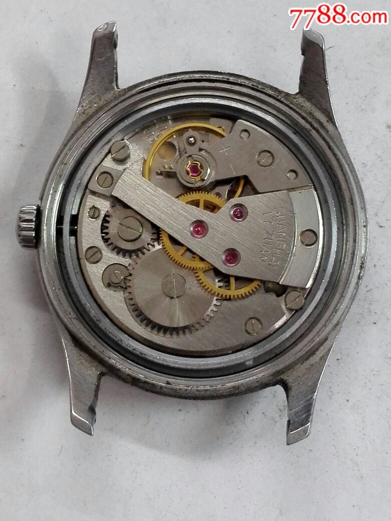男款上海1120机芯古董表,正常好使