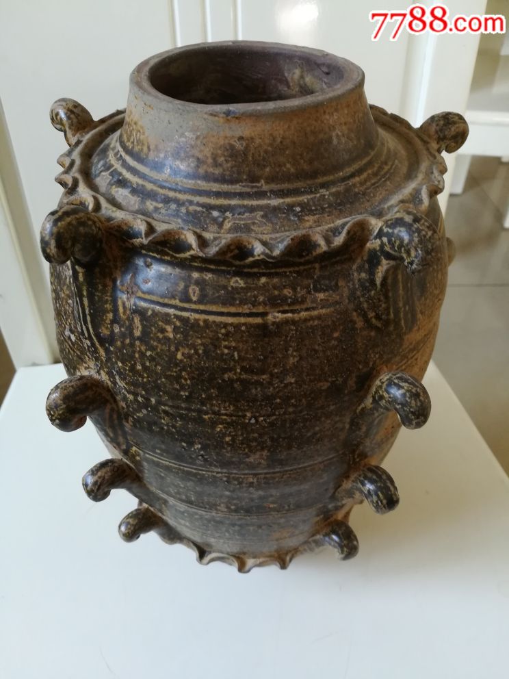 东晋青瓷宝塔型谷仓罐_价格1680元【湖北宜昌古玩店】_第1张_7788收藏