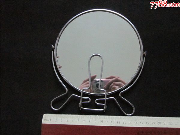 "商品>>>>￥309品99上世60-70年代风景图案老式镜子座镜民俗老物品