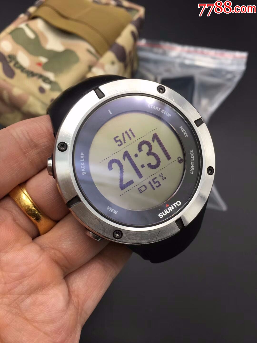 颂拓ambit2拓野2腕表.功能强大