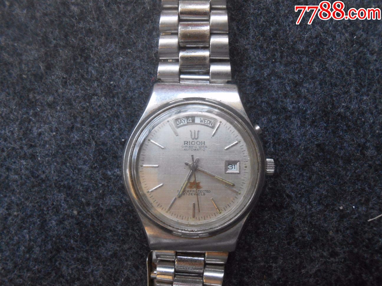 理光自动老手表0818-96
