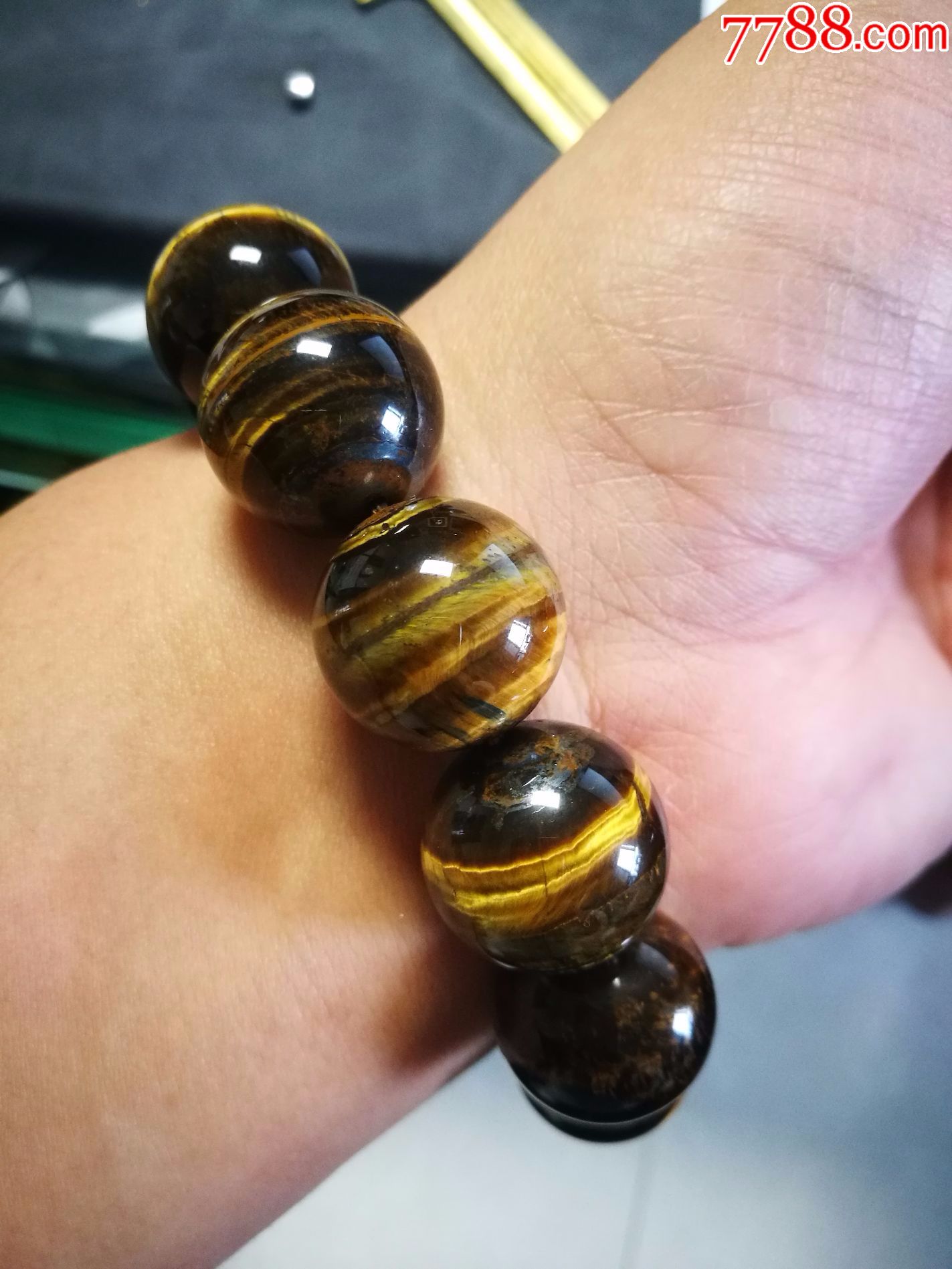 虎眼石手串