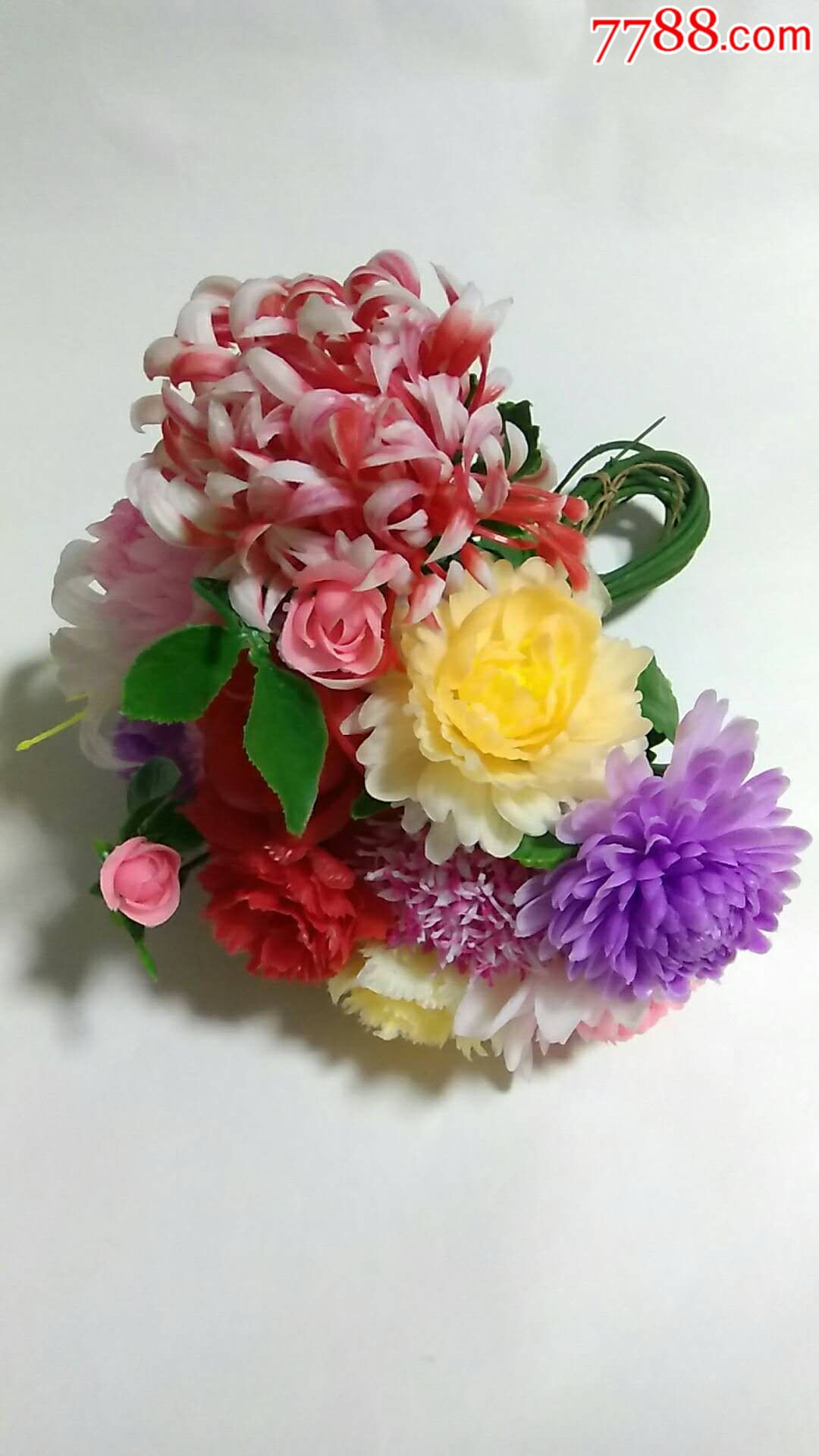 崭新!80年代塑料花一束!