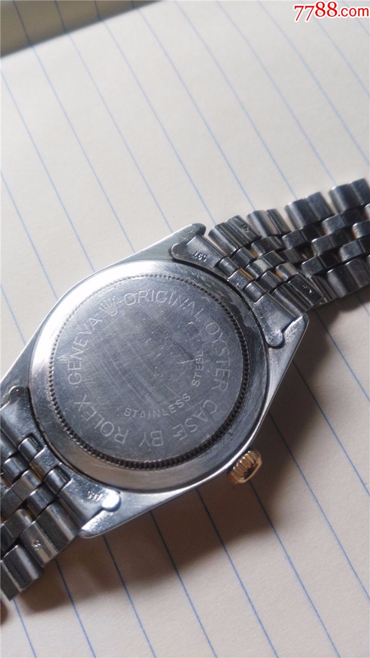 拉丝纹布纹盘美品瑞士帝陀全自动单日历男机械表机芯2824-1