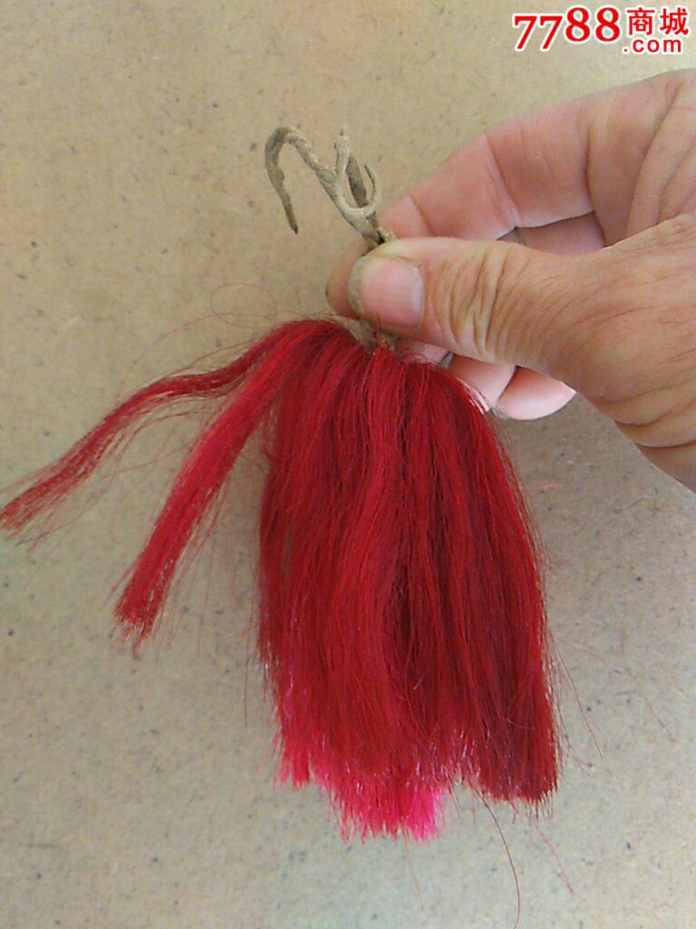清代耗牛毛官帽红缨子-其他收藏品-7788收藏