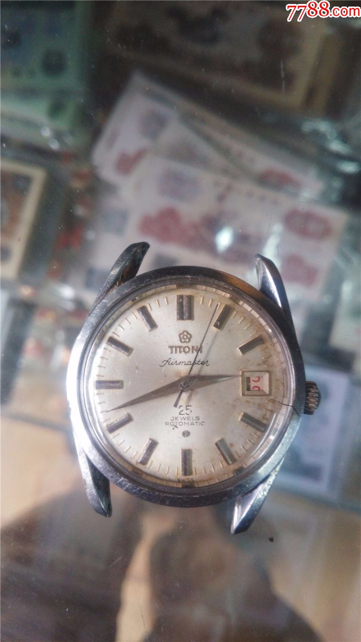 25钻瑞士梅花全自动单日历男机械表机芯2783