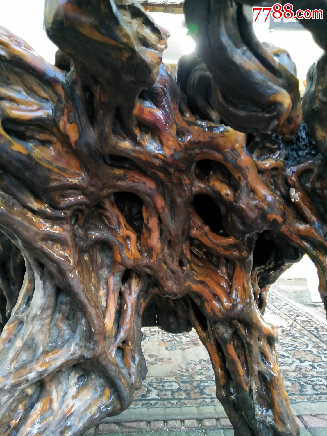 老树根茶台【整体】