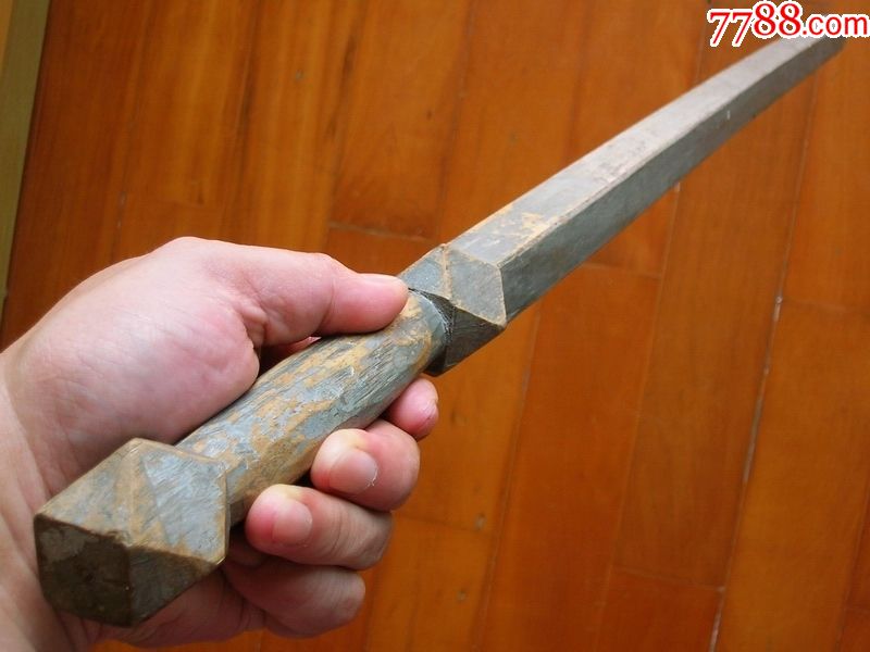 道家法器-打鬼鞭(木鞭/木锏)