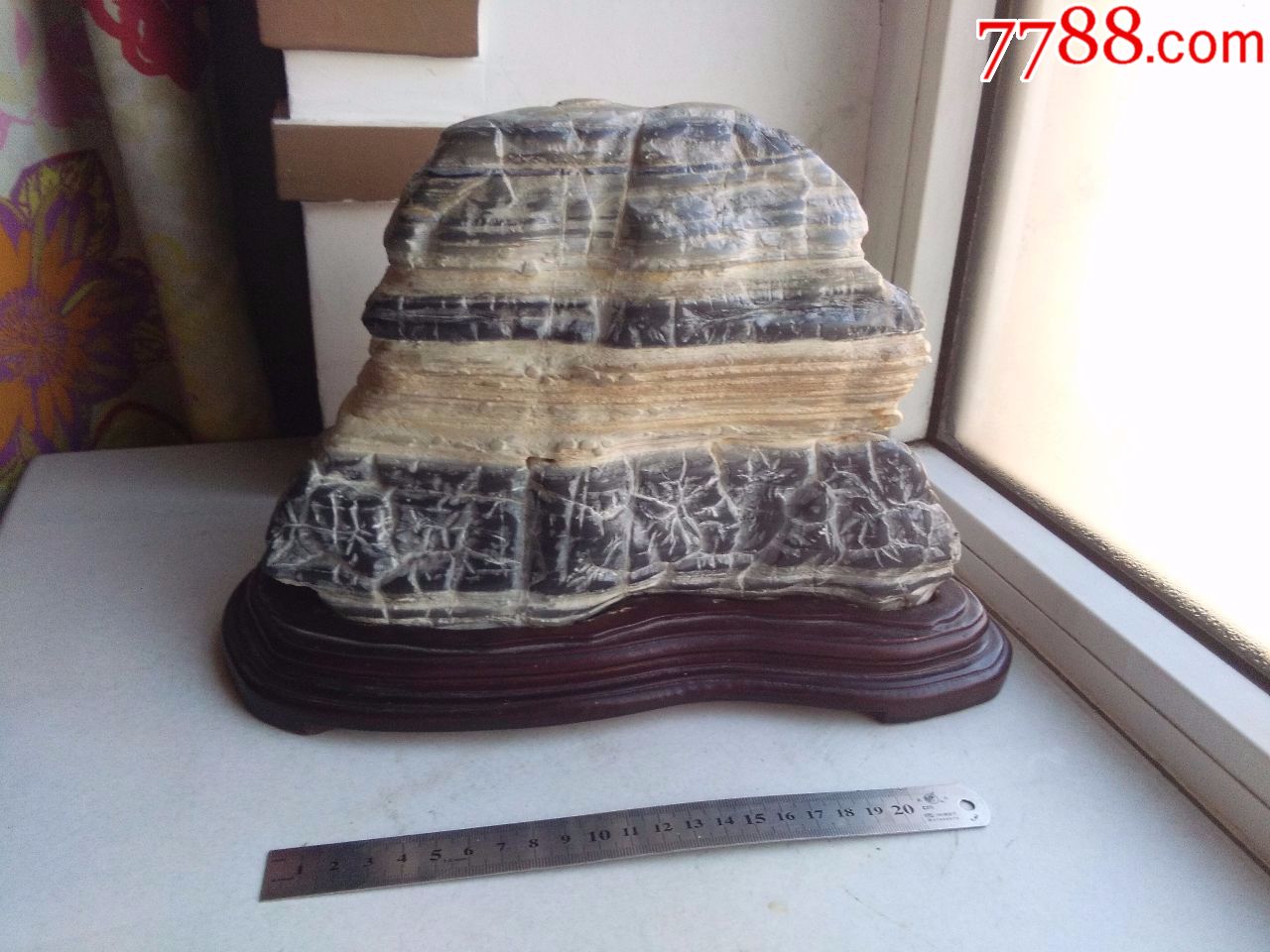 灵璧石千层石地质分层