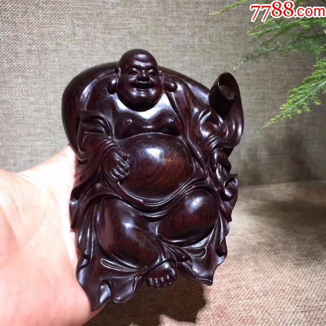 小葉紫檀【彌勒】擺件_價(jià)格3200元【濼水閣】_第2張_7788收藏__收藏?zé)峋€