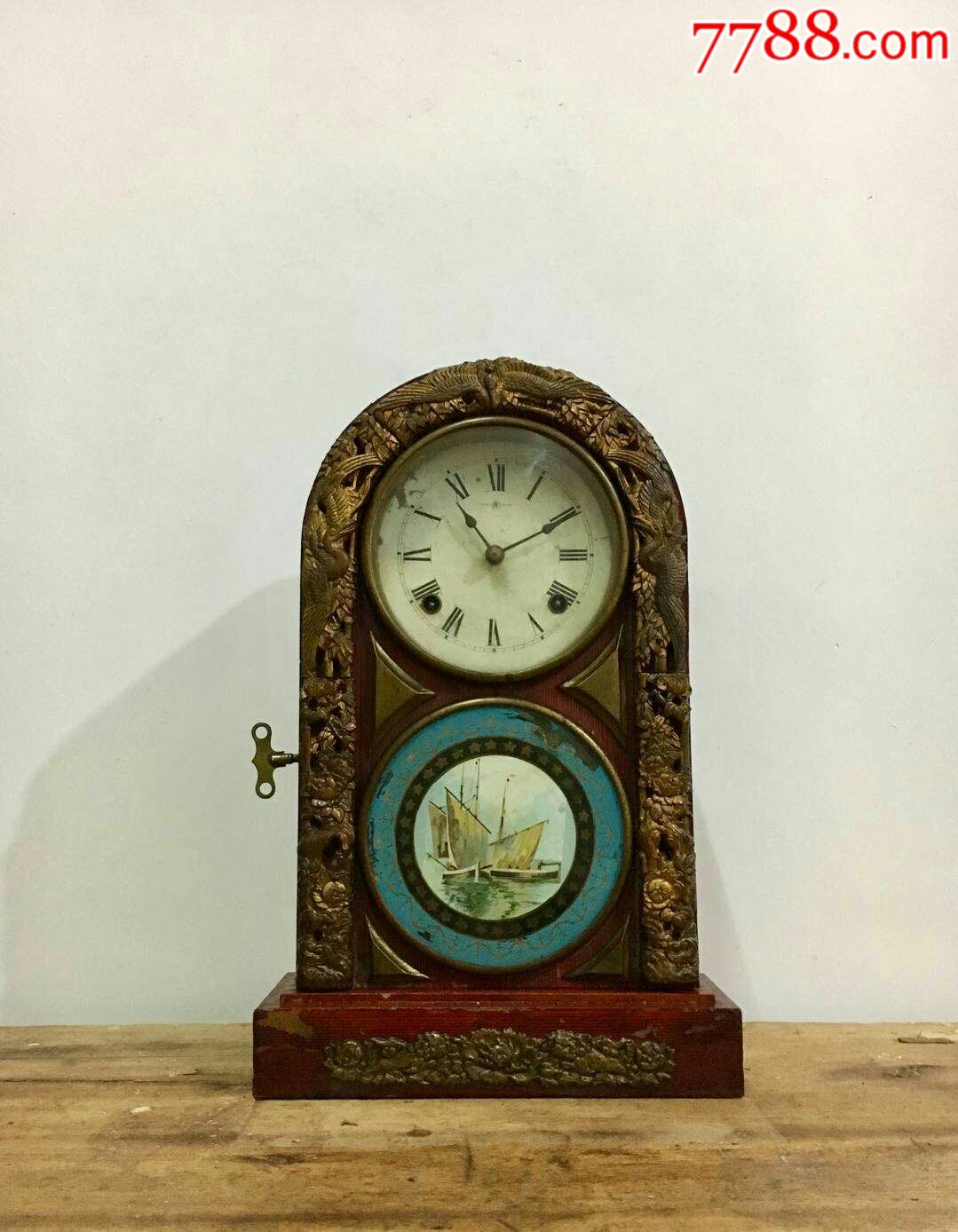 清代进口爱知座钟